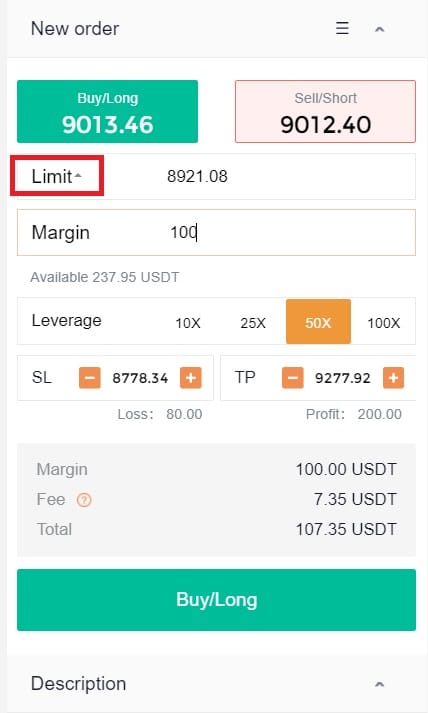 đặt sẵn lệnh