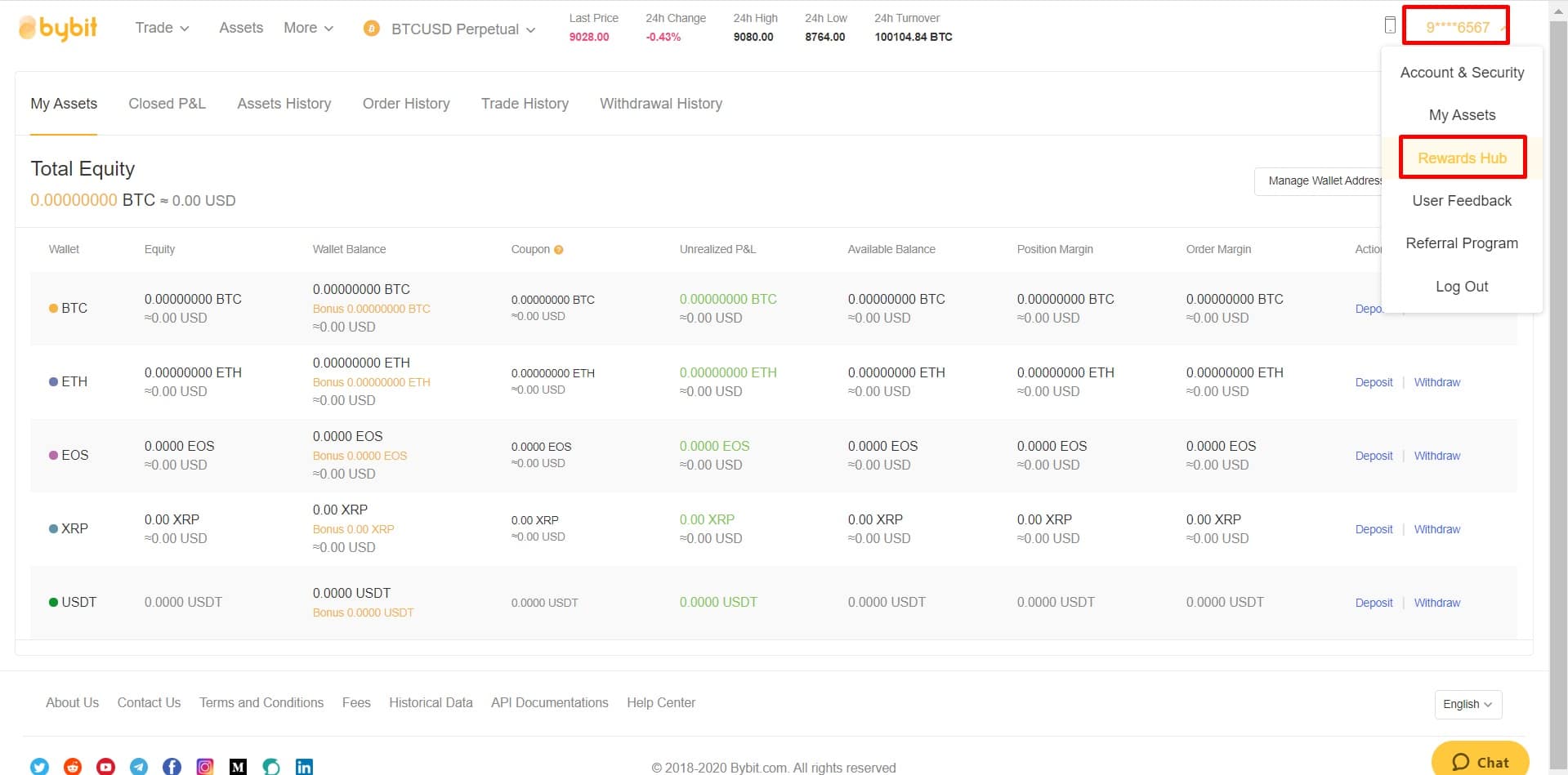 nhận bonus sàn bybit