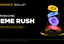 Binance Wallet trình làng nền tảng memecoin Meme Rush, tích hợp với Four.Meme