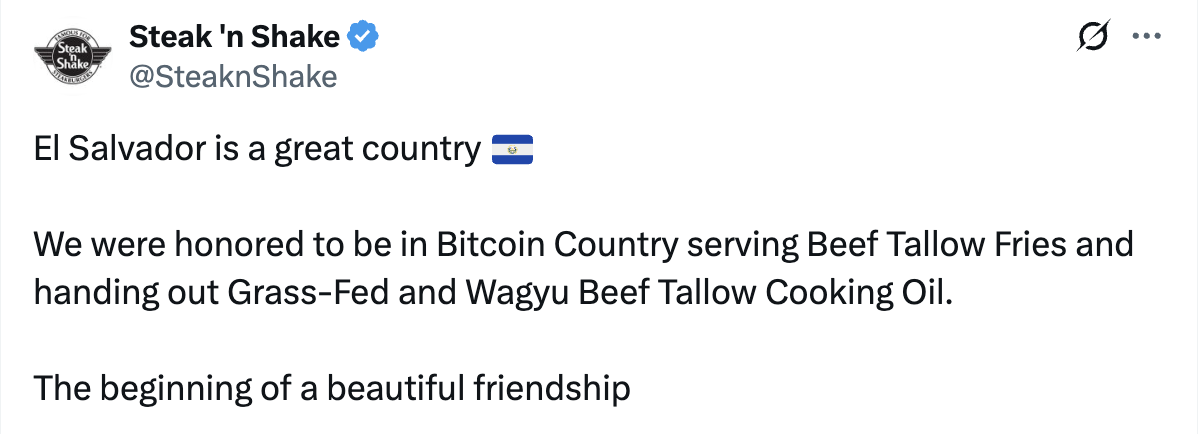 Thực phẩm, Thương gia, El Salvador, Áp dụng Bitcoin